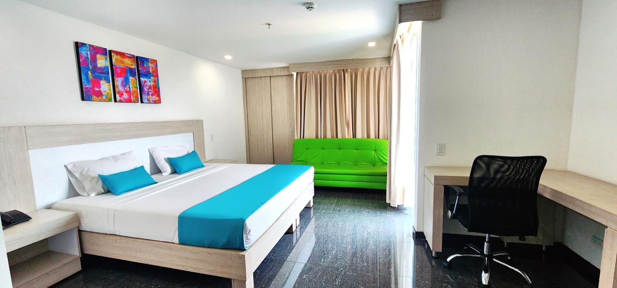 Hotel Be Suites Cali Bagian luar foto