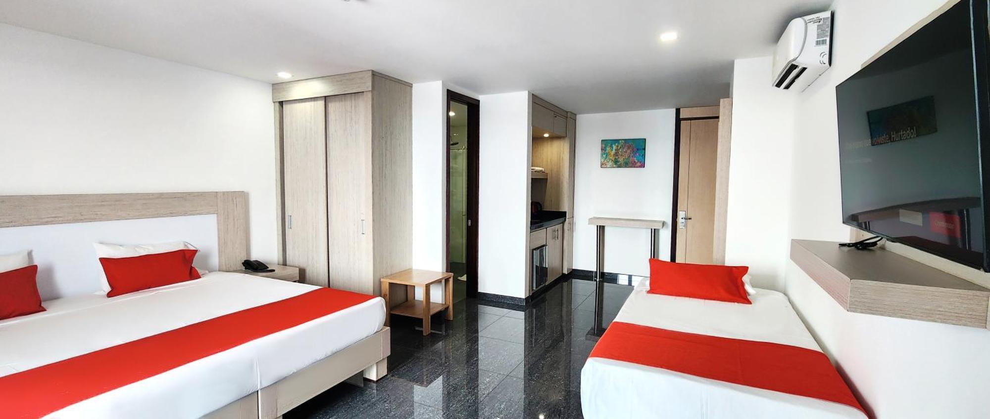Hotel Be Suites Cali Bagian luar foto